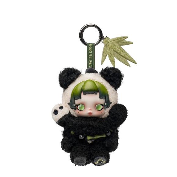 Pop Mart Skullpanda Lazy Panda Plush Doll Pendant – Boxed Collectible - Picture 1 of 5